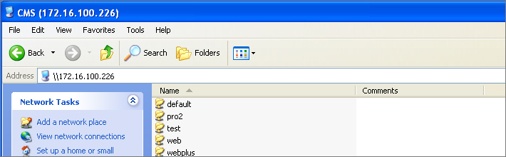 Add a folder